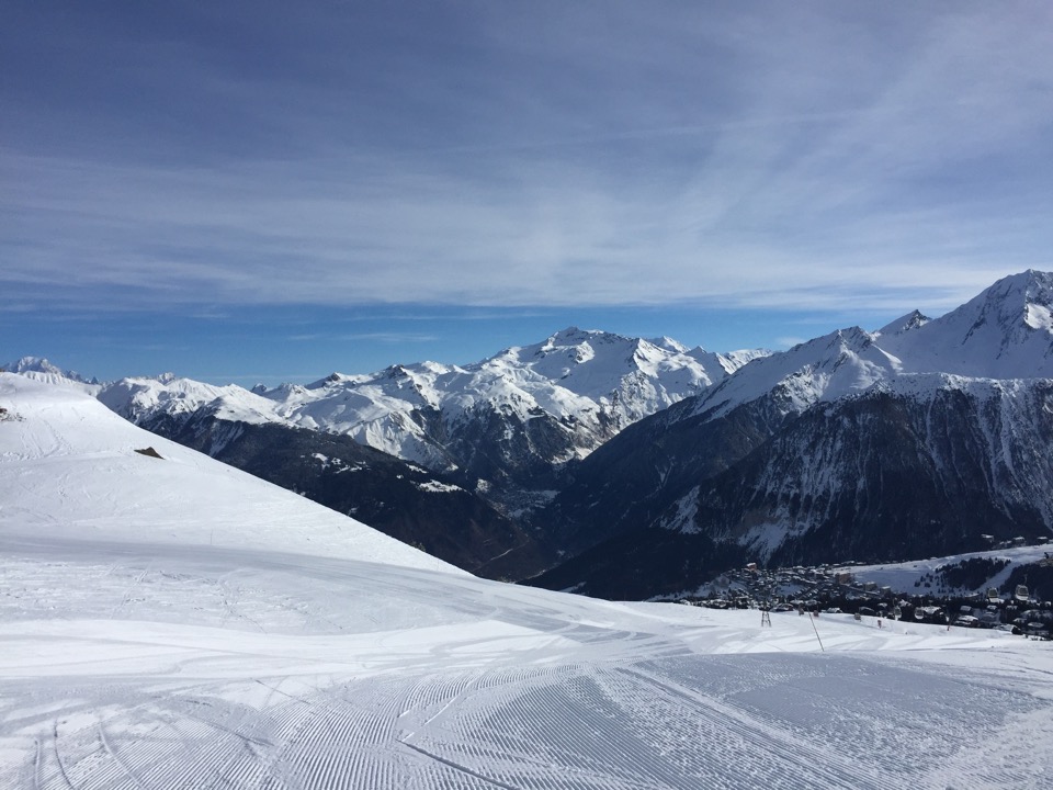 pistes de Courchevel
