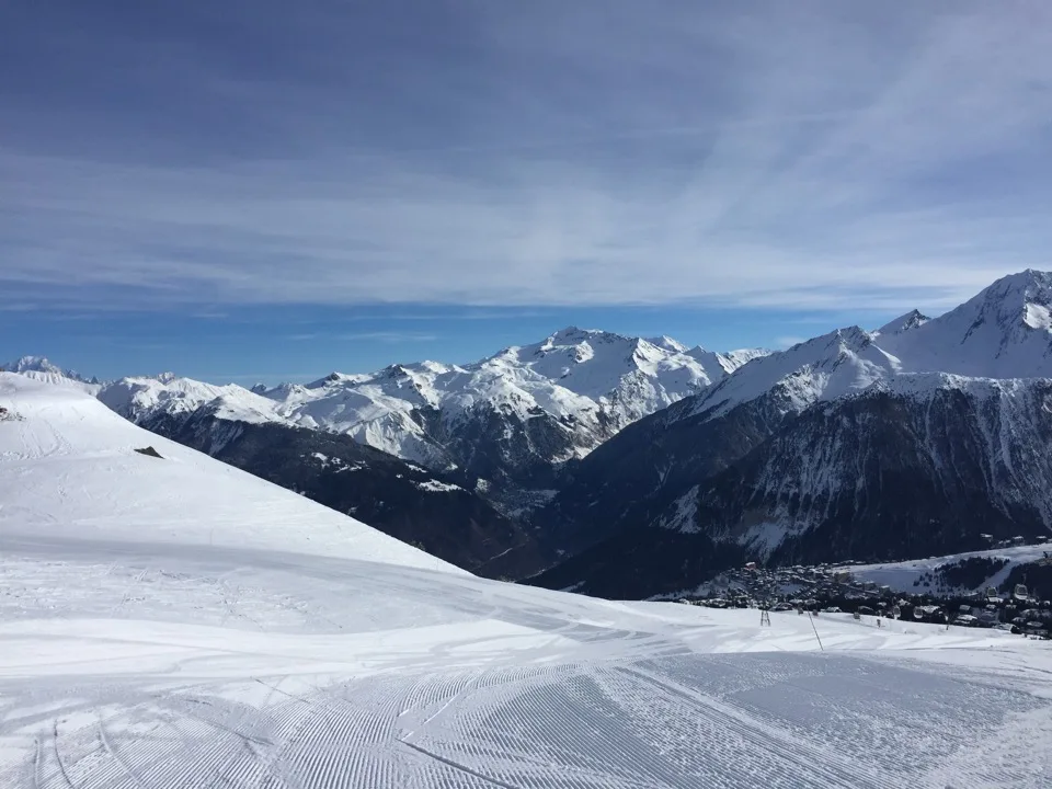 pistes de Courchevel