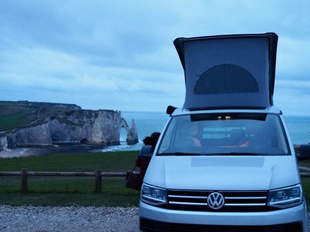 etretat en campervan