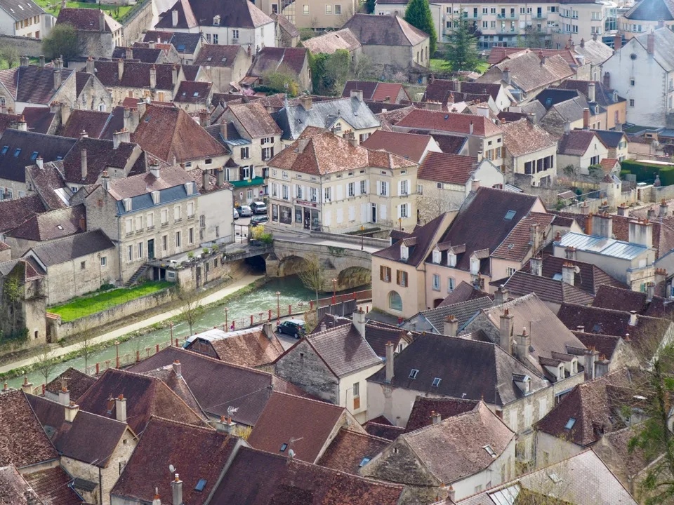 vue sur Montbard