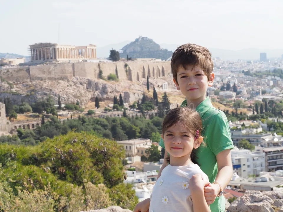 Athènes en famille