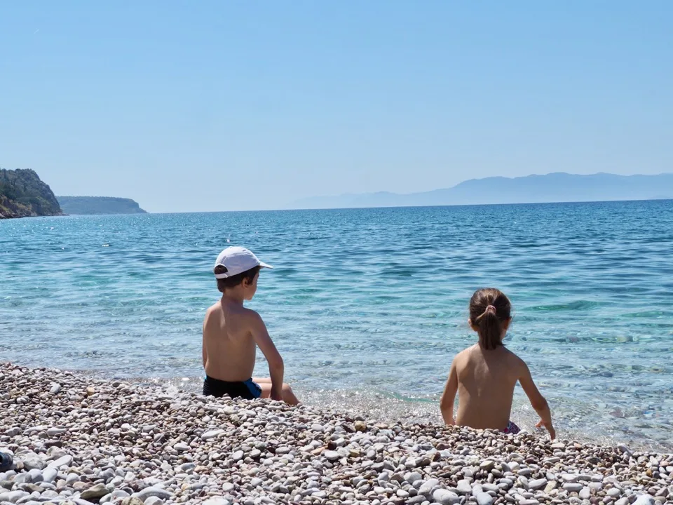 la grèce en famille