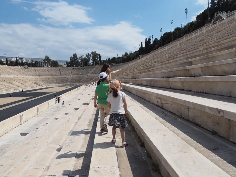 Athènes en famille