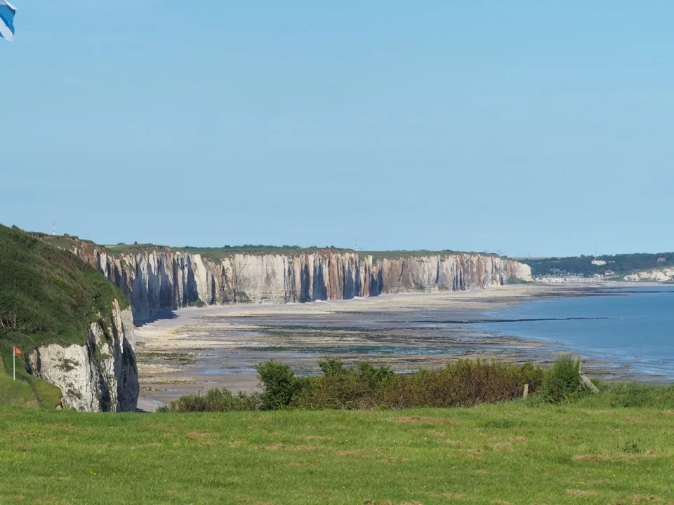 en campervan à Veules les Roses