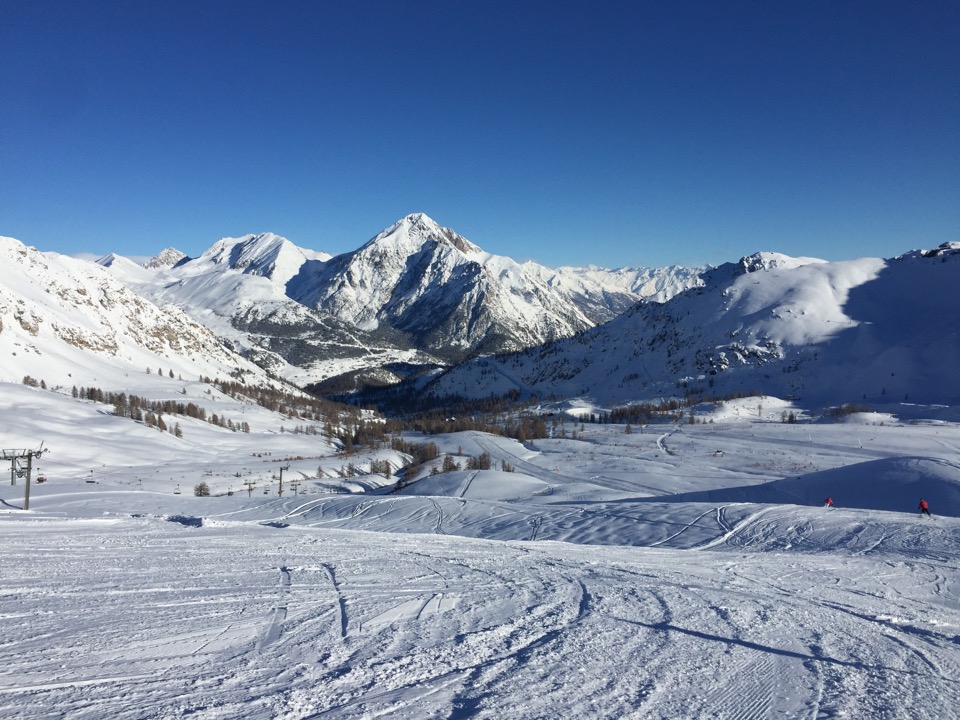 ski à Montgenèvre