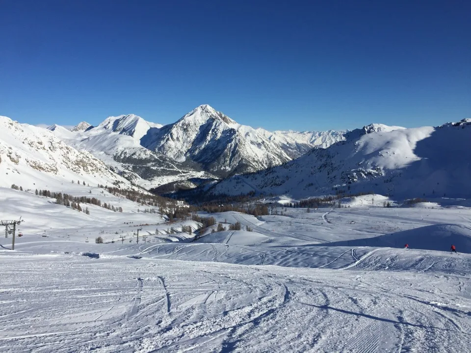 ski à Montgenèvre