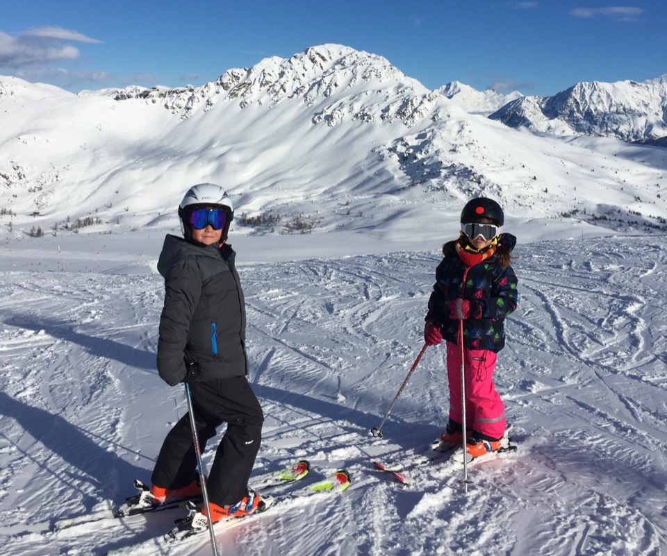 Partir au ski avec un bébé 