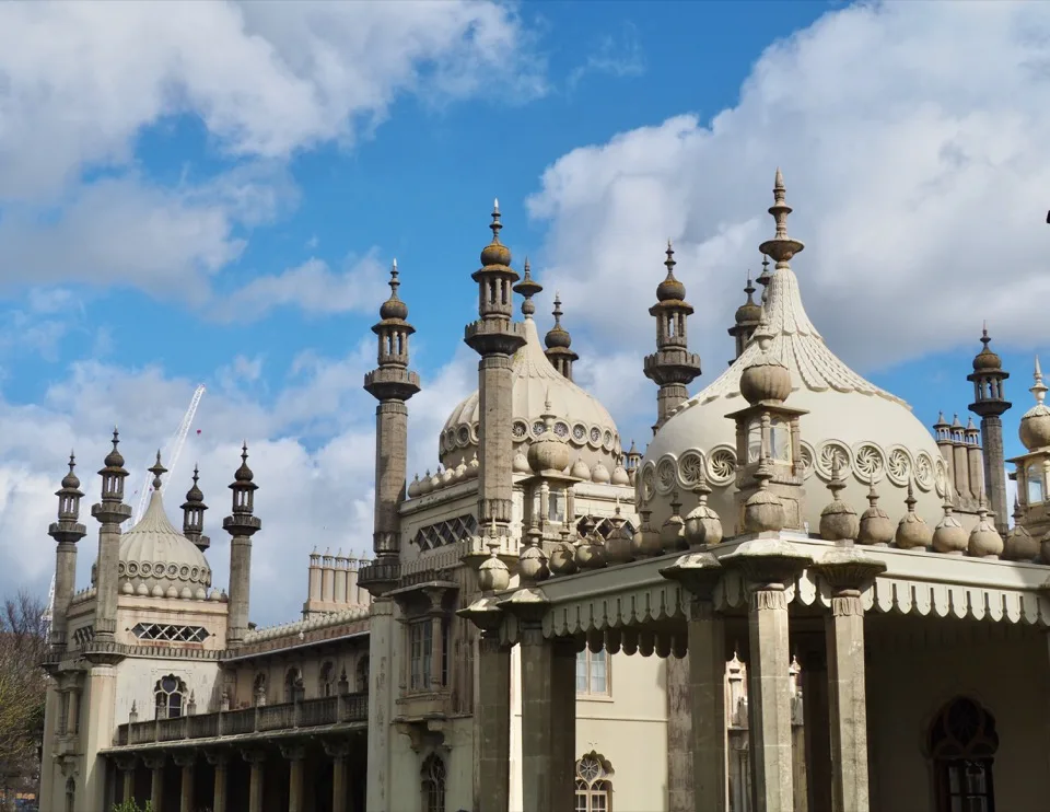 Dômes et minarets du Pavillon Royal à Brighton