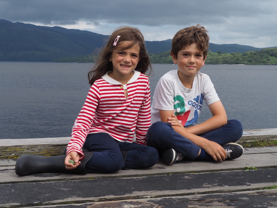 au bord du Loch Lomond