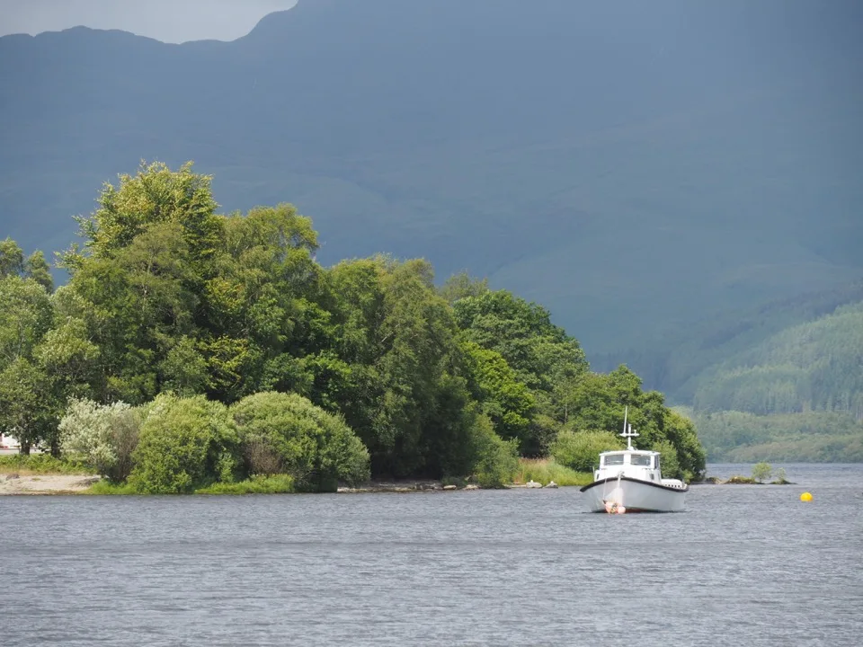 au bord du Loch Lomond