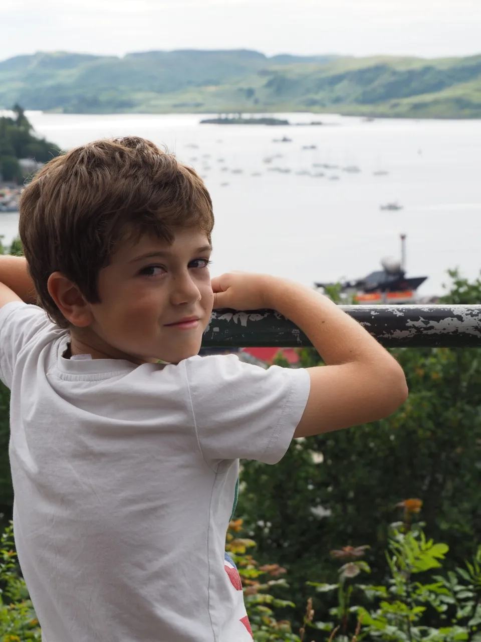 Vue sur Oban depuis l'amphithéâtre