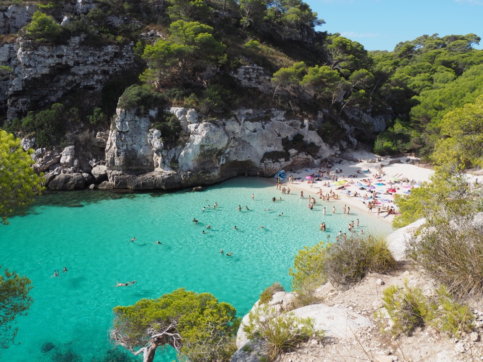 plage de minorque