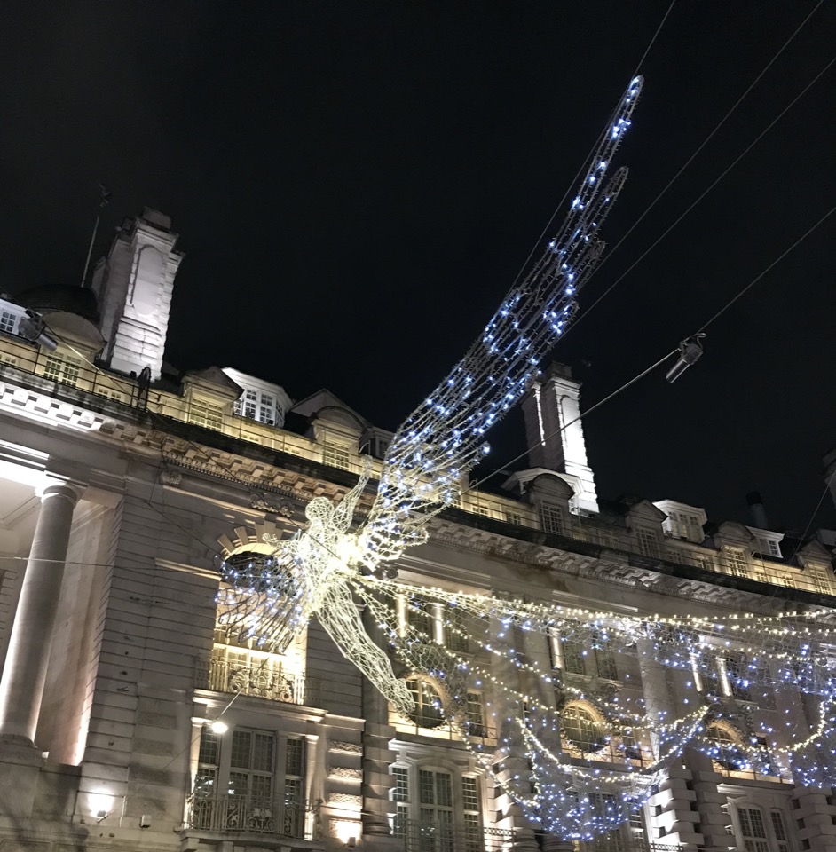 Noël arrive dans notre sud de l'Angleterre !