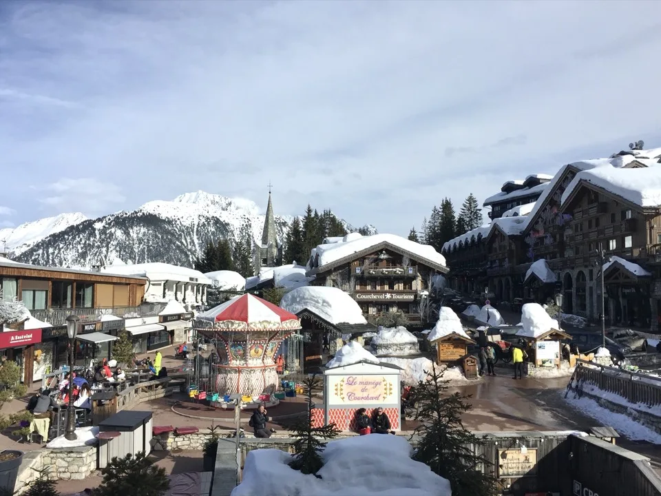 courchevel en famille