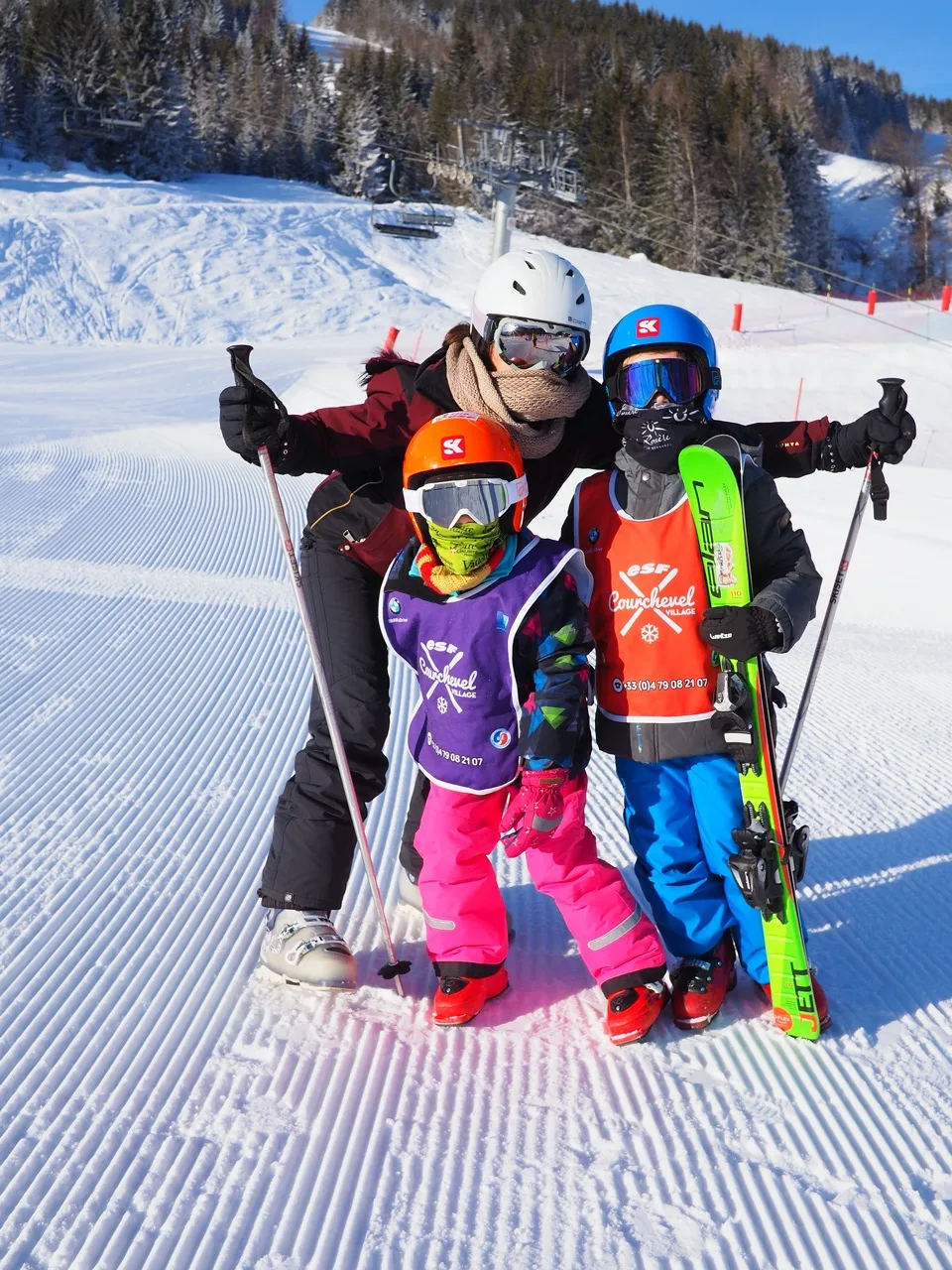 courchevel en famille