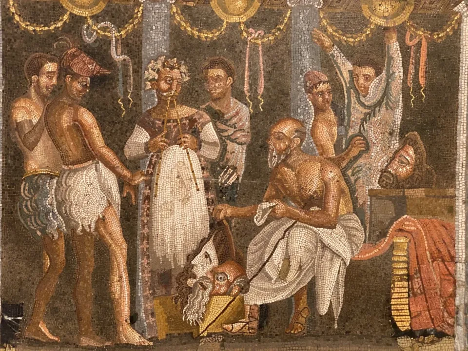 Pompeii mosaic
