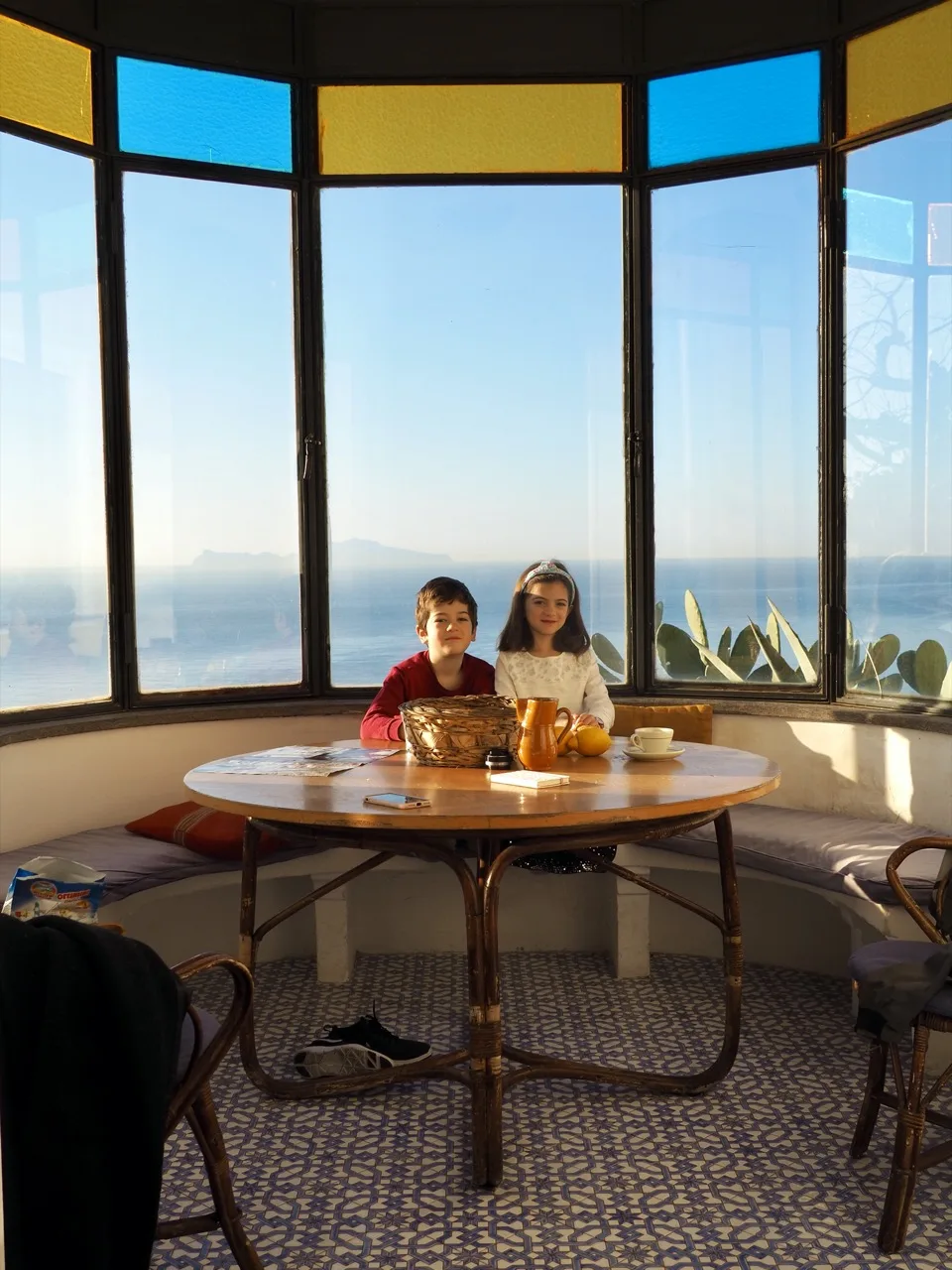Naples with family