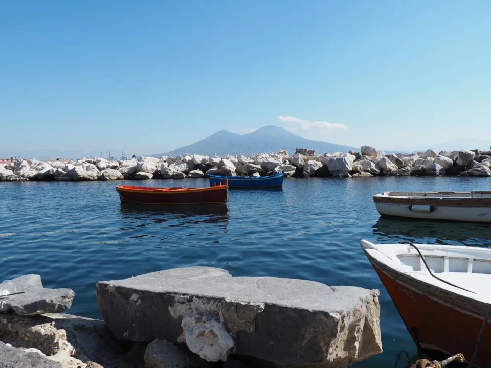view of vesuvius