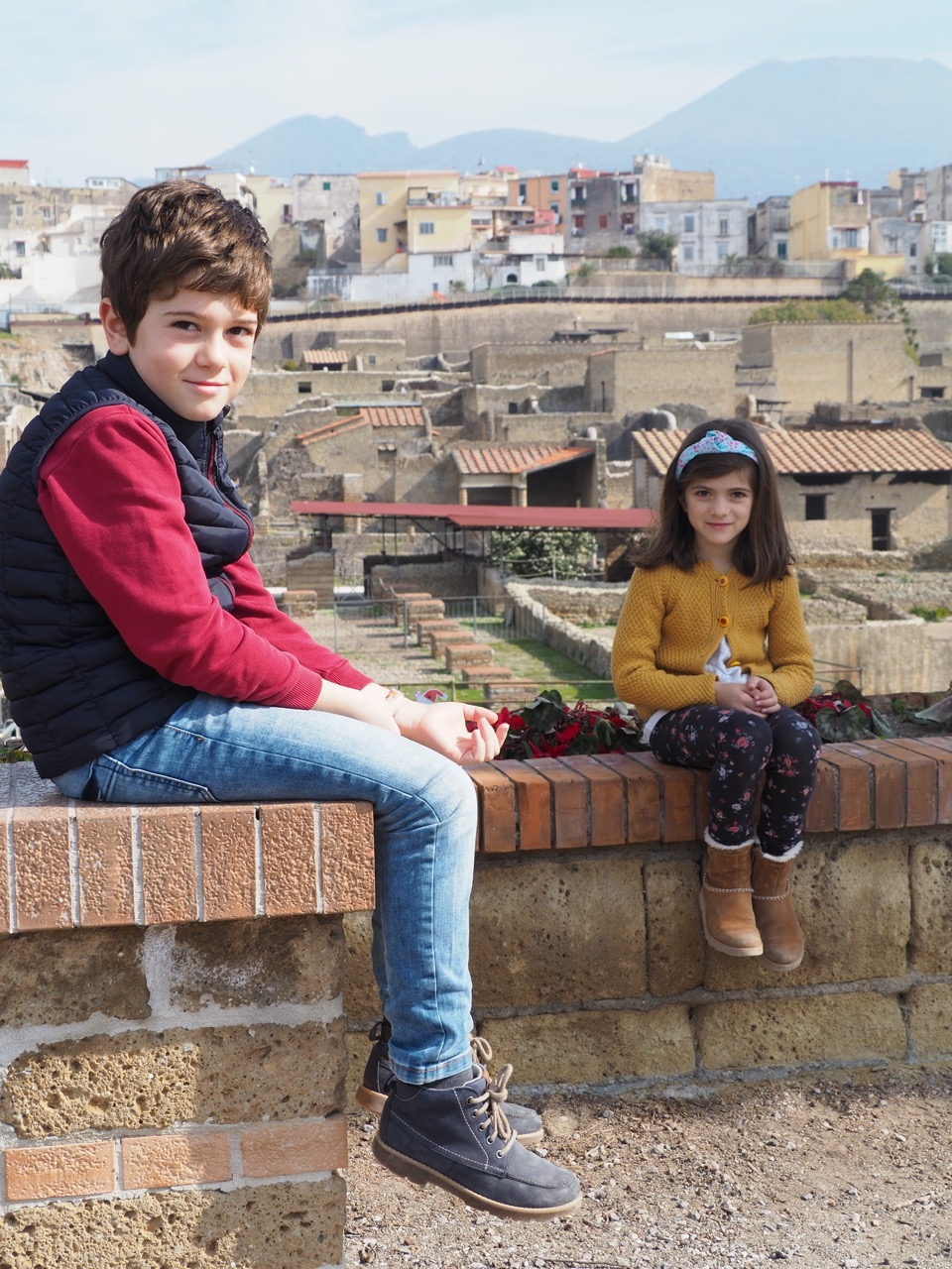 Herculaneum en famille