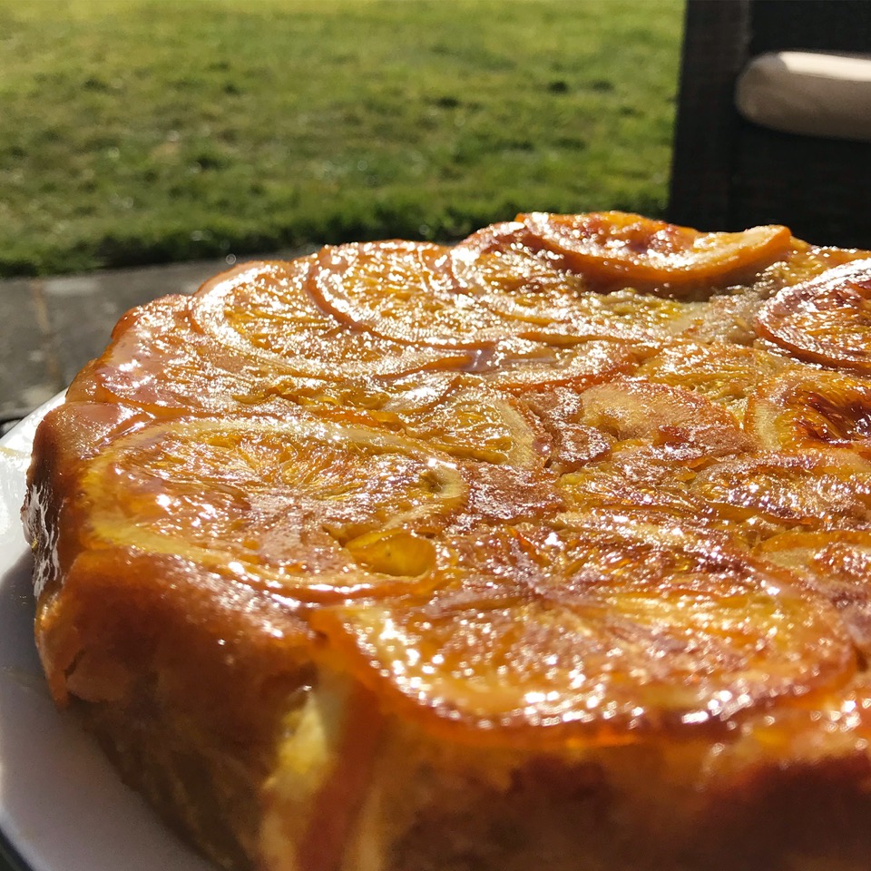 gâteau à l'orange