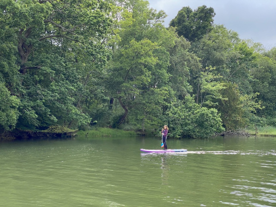 stand up paddle red