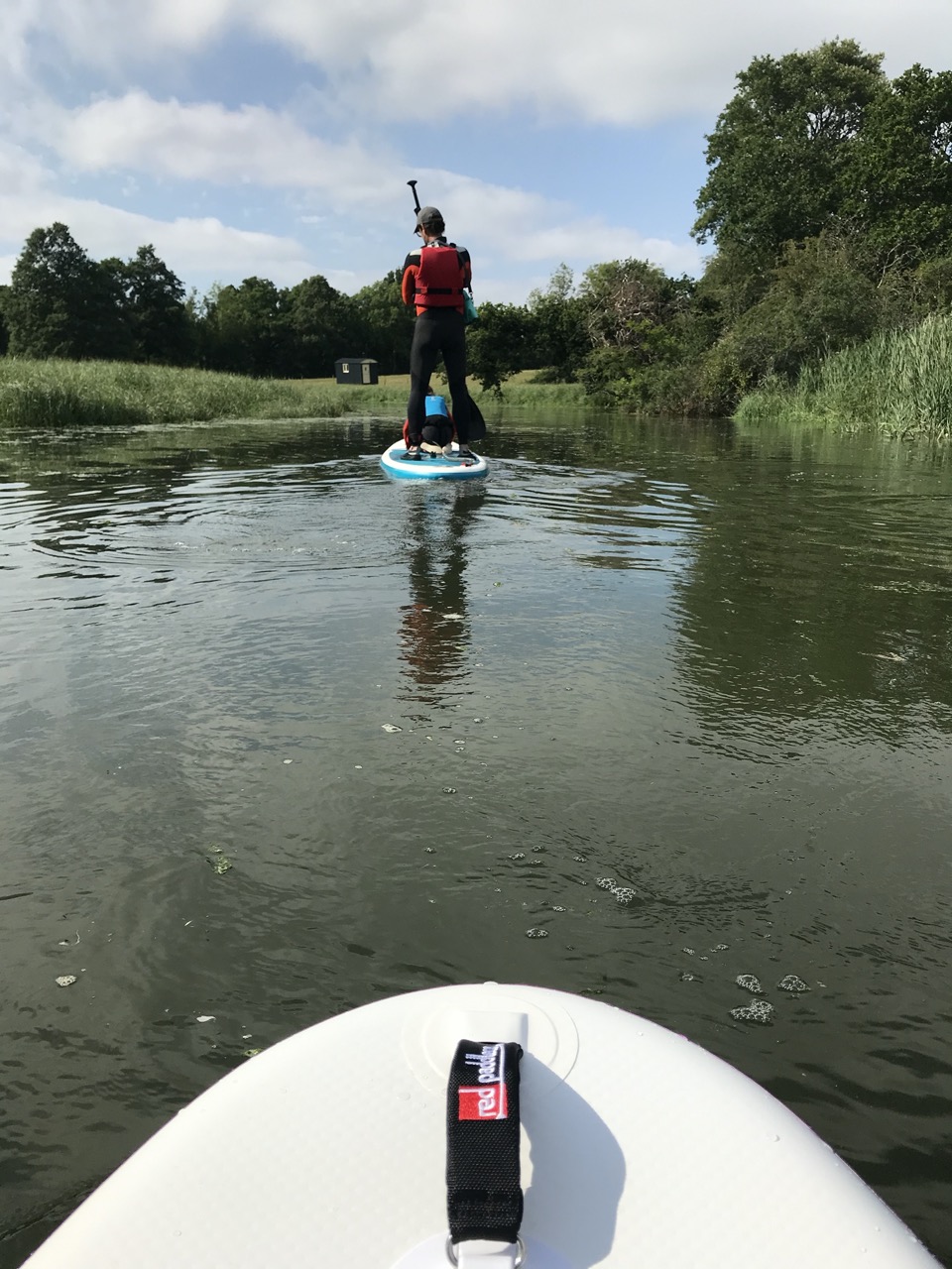 stand up paddle red