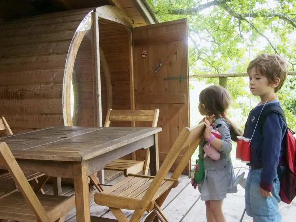 cabanes dans les arbres