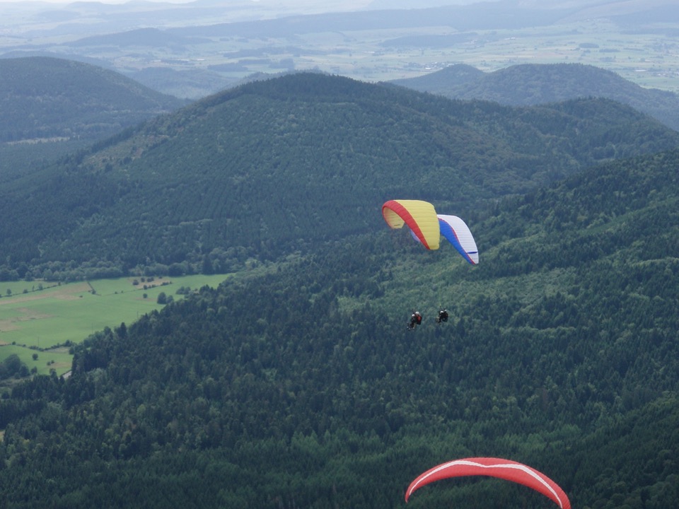 parapente puy de dome