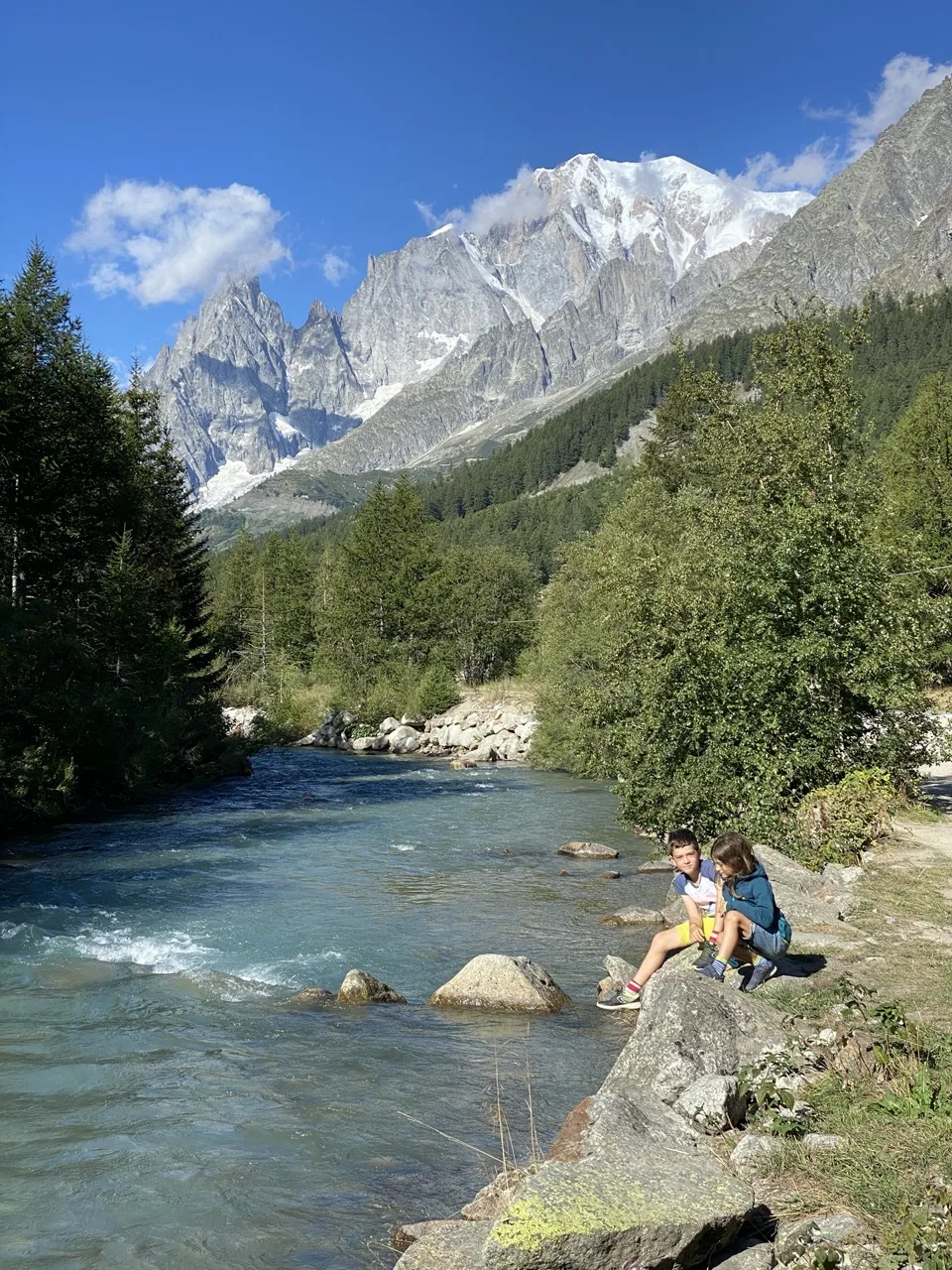 randonnée en famille Courmayeur