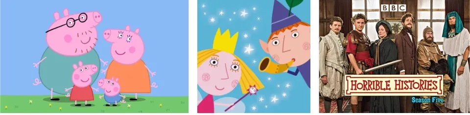 séries anglaises