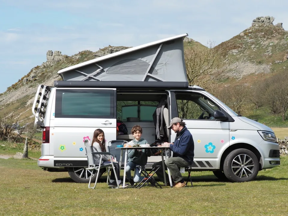 campervan en Angleterre