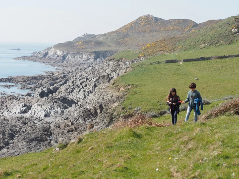 le nord du Devon en famille