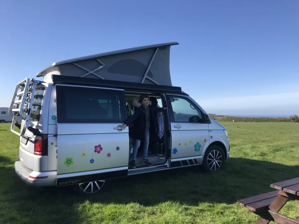 campervan en Angleterre
