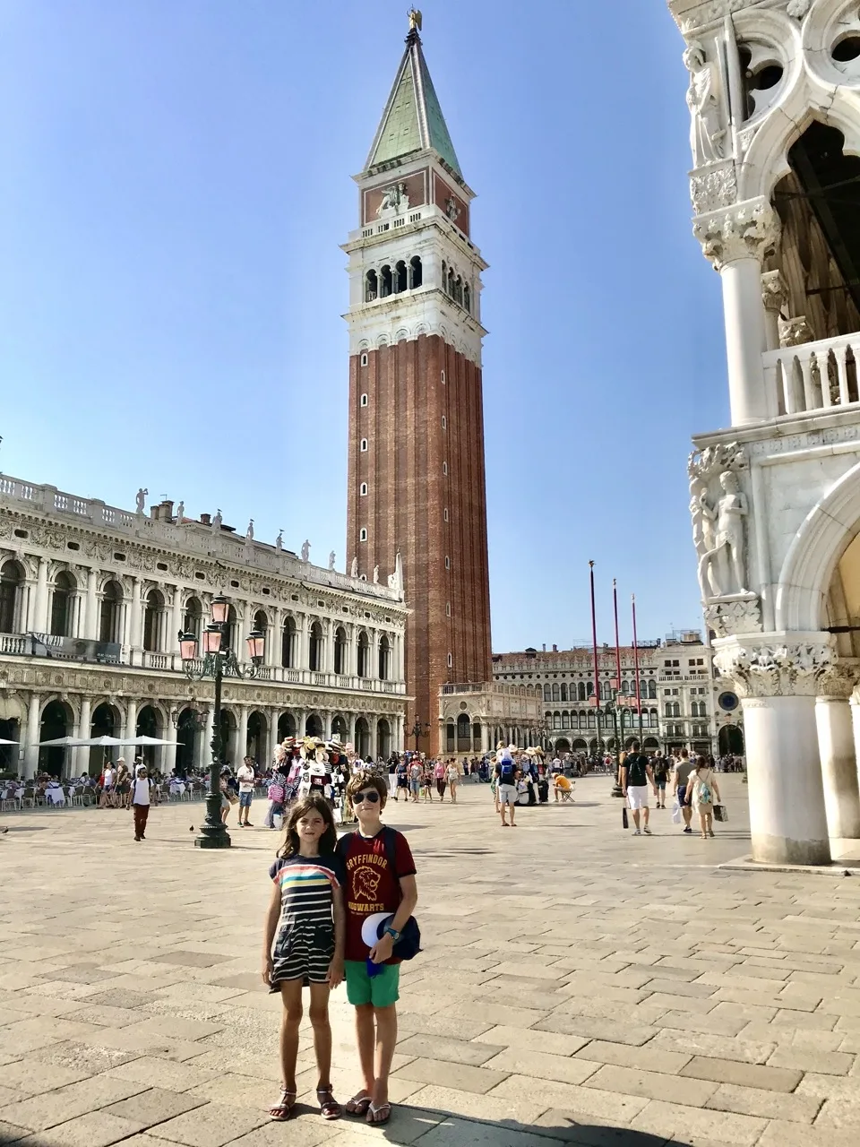 Venice with family