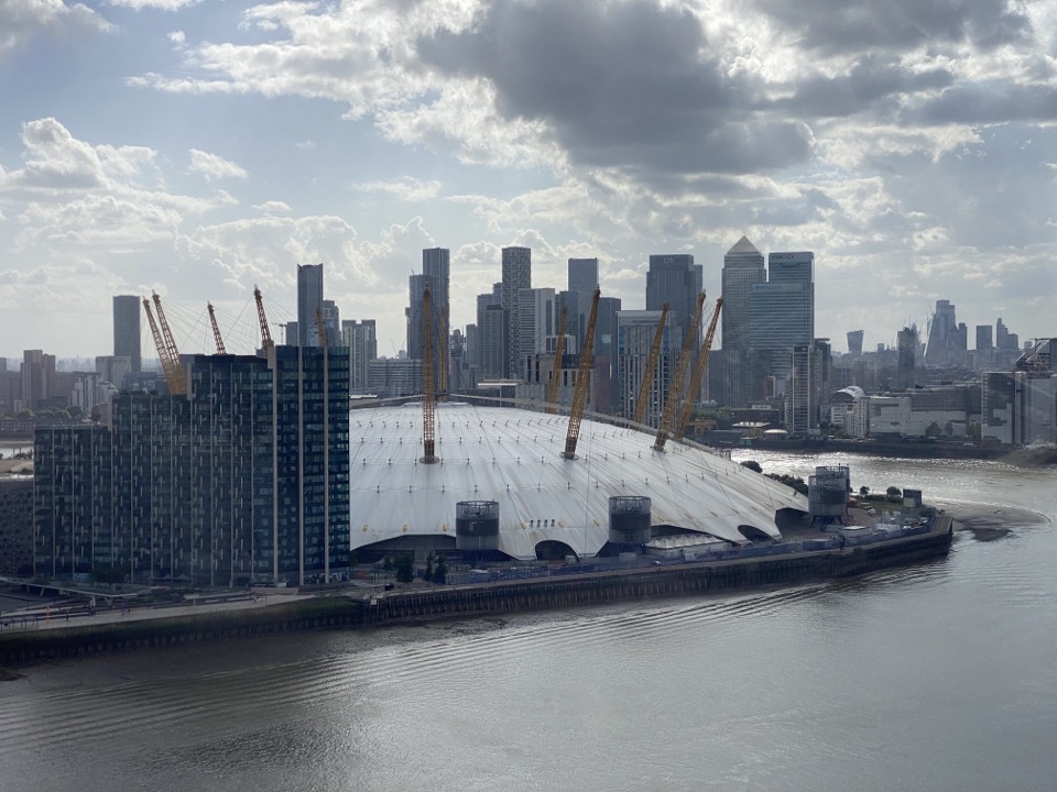 telepherique Emirates à Londres