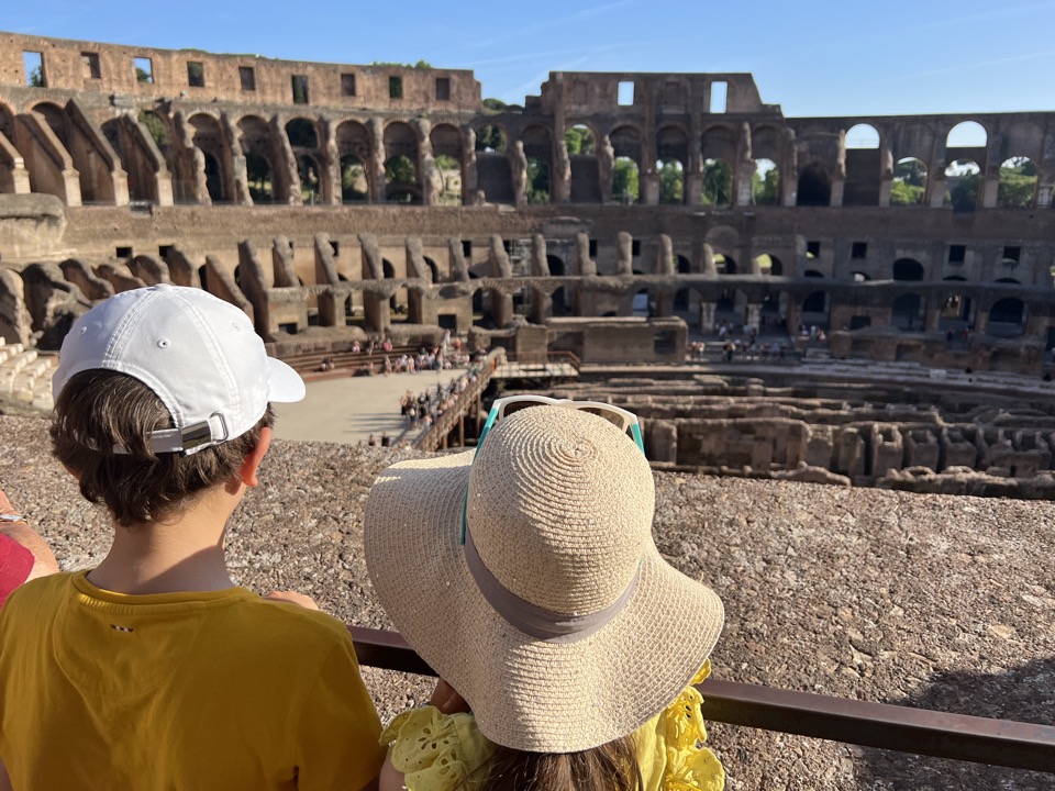 visiter Rome en famille