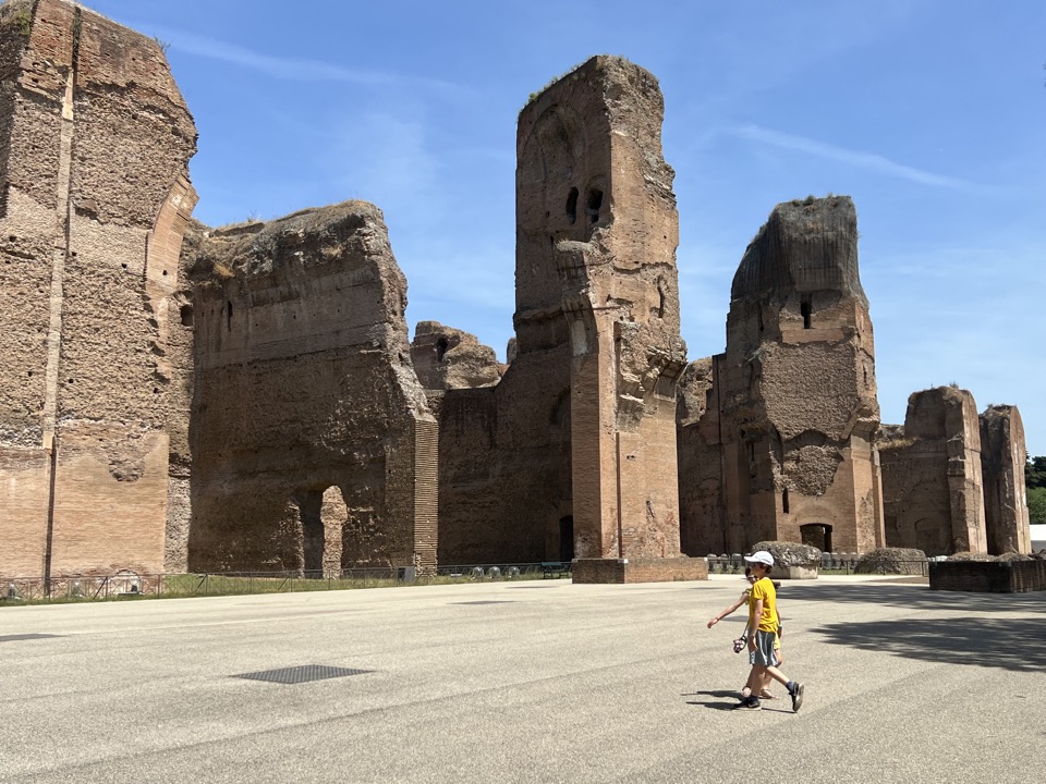 visiter rome en famille