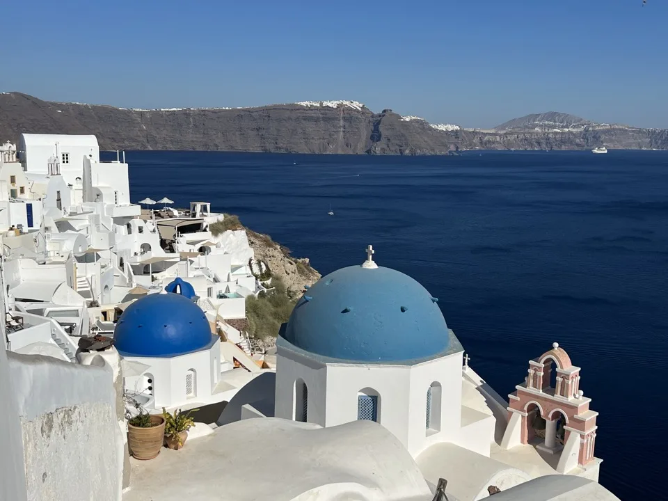 les cyclades en famille