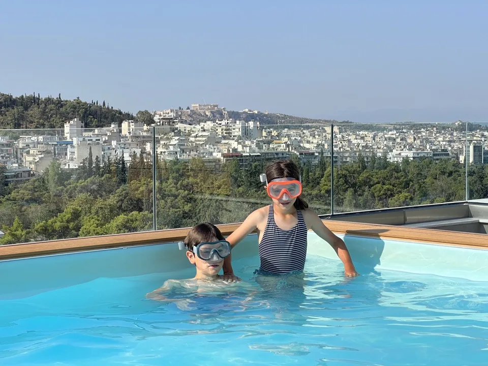 les cyclades en famille