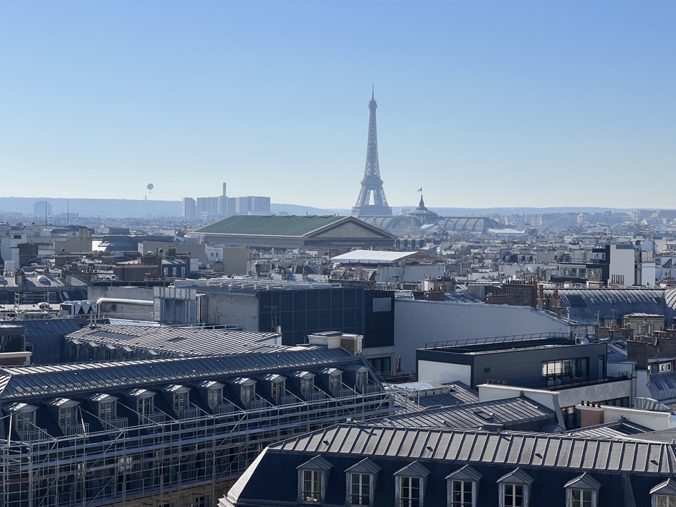 Paris vue panoramique