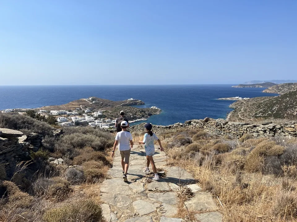 sifnos en famille