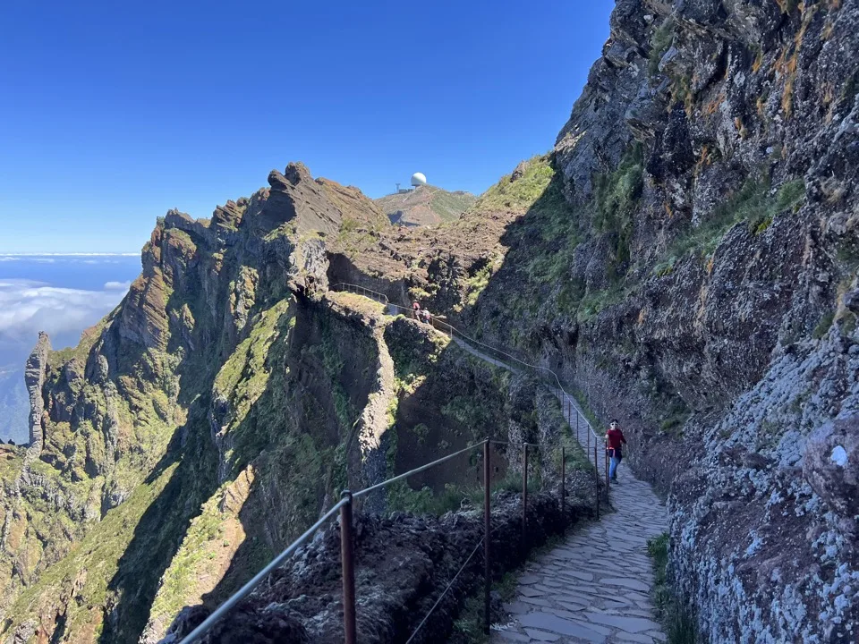 family hike madeira