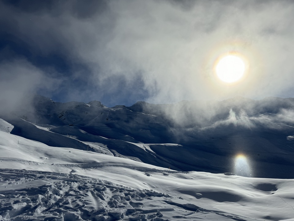 snow and light