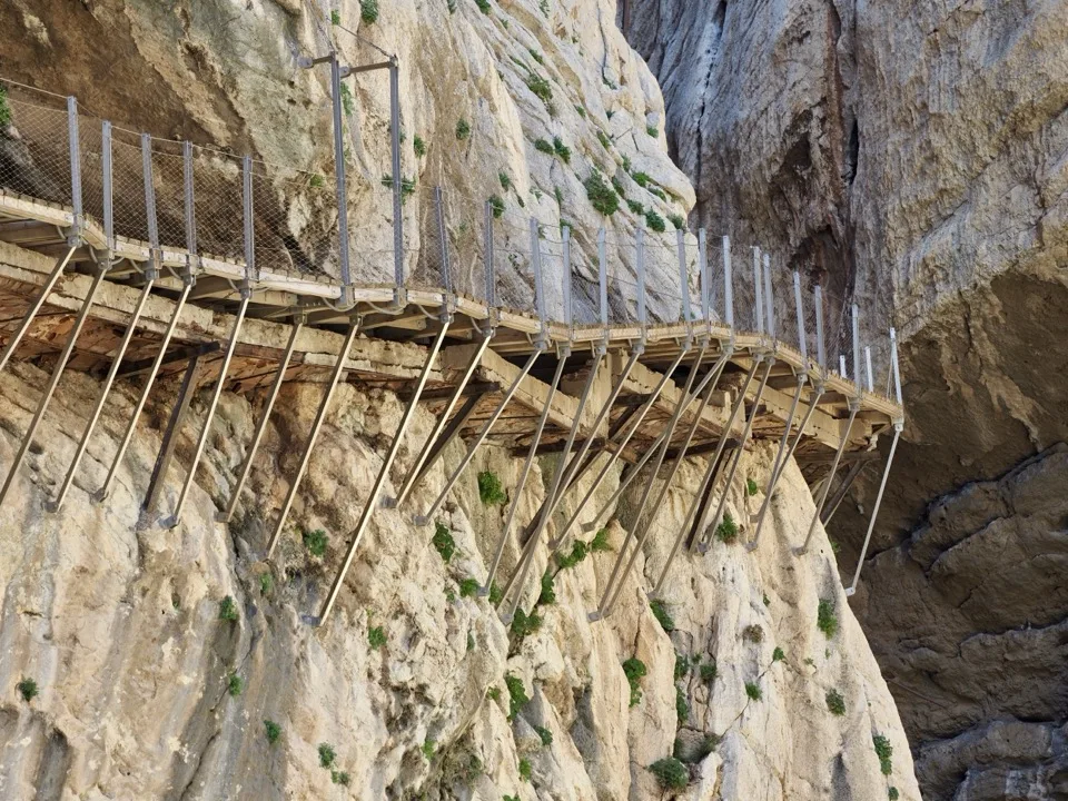caminito del rey en famille