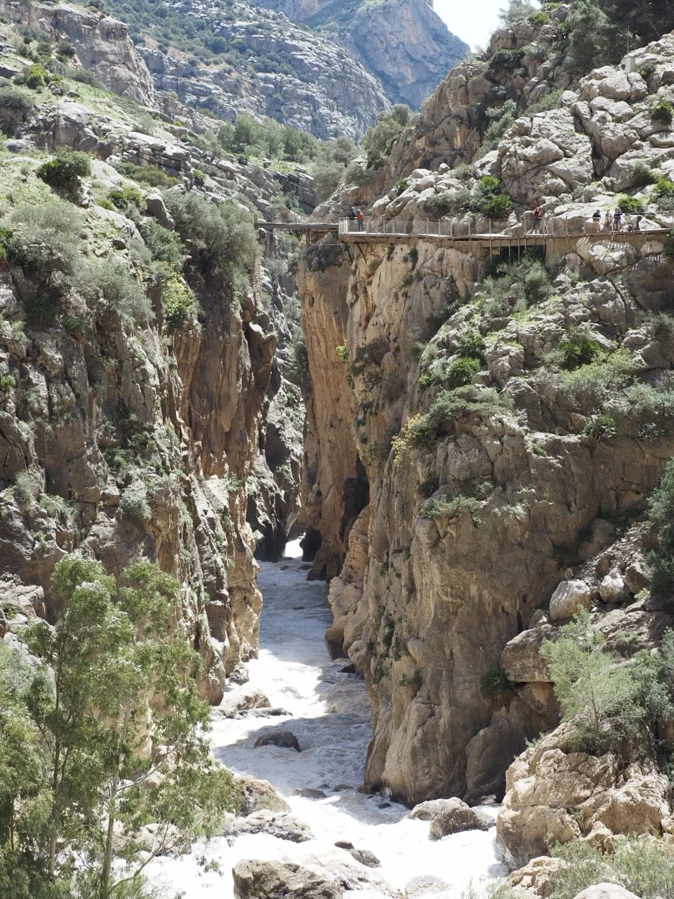 caminito del rey en famille