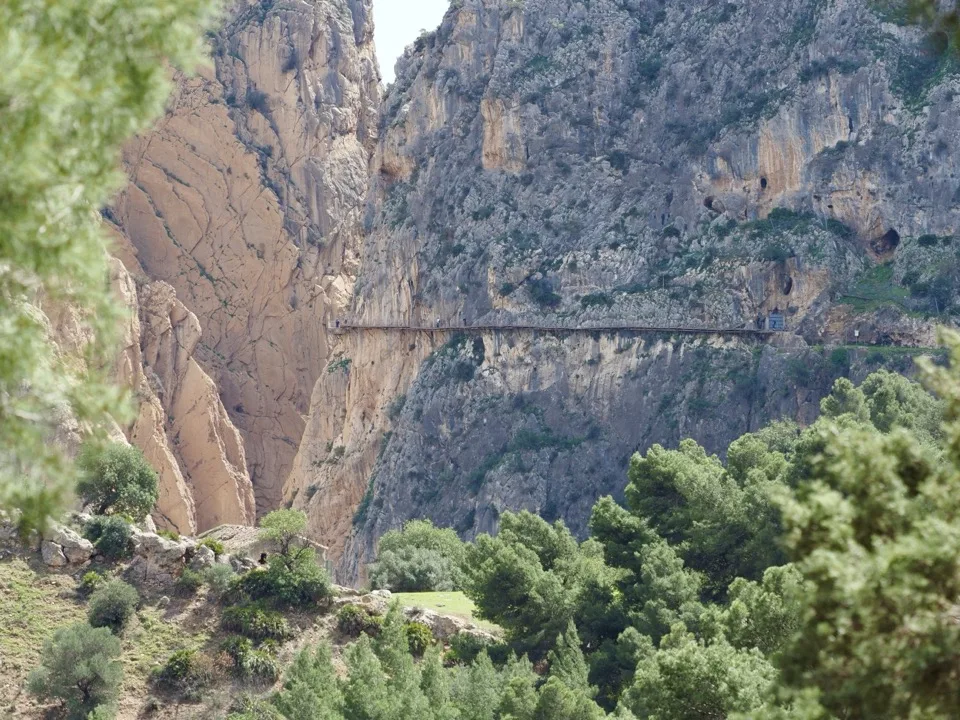 caminito del rey en famille