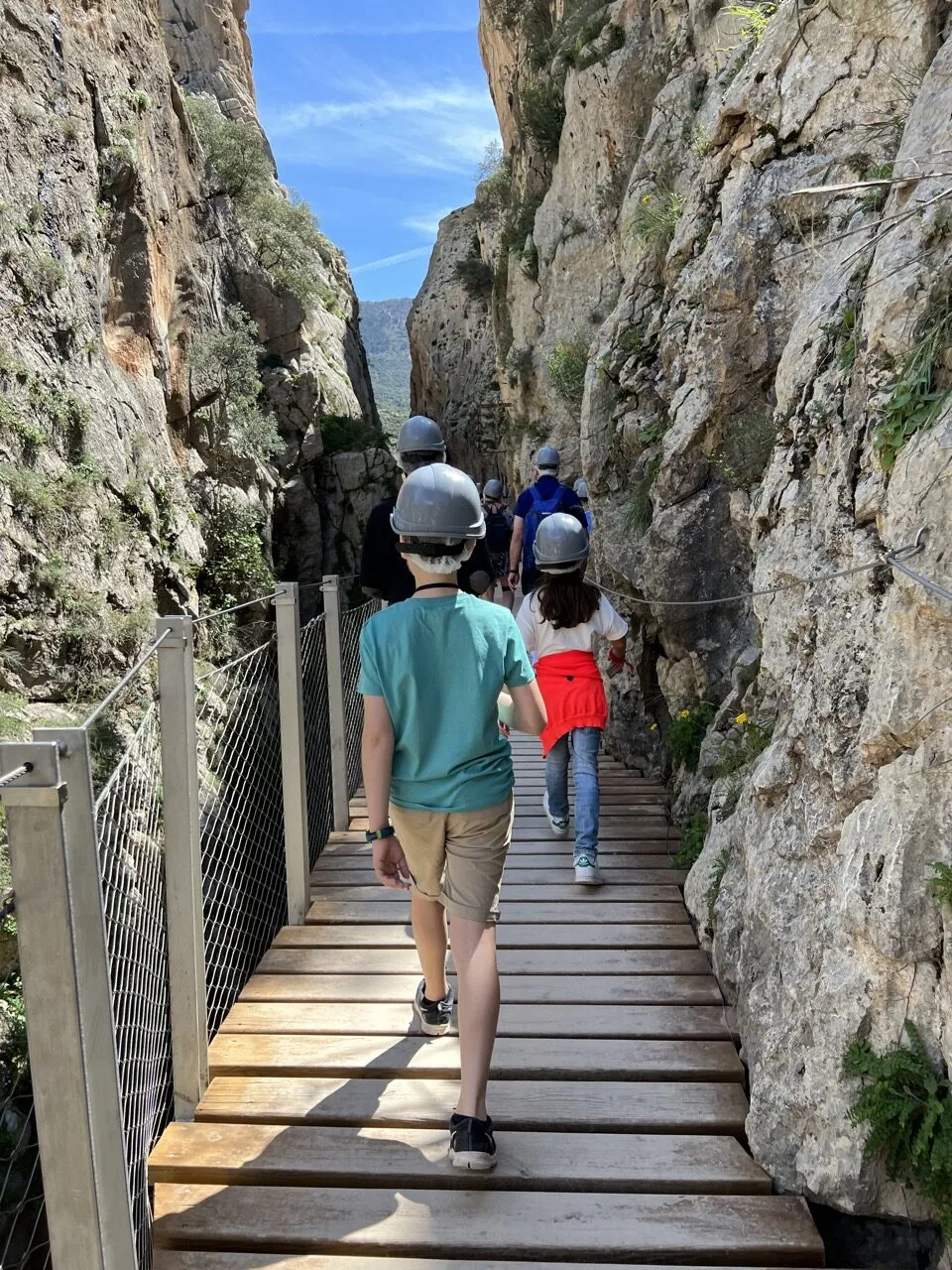 caminito del rey as a family