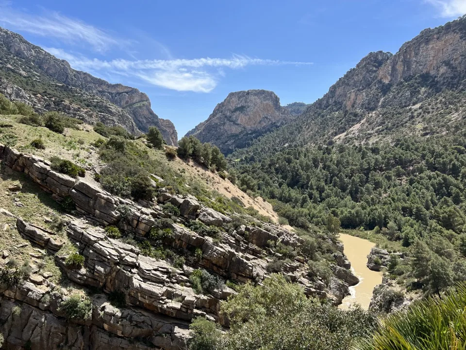caminito del rey en famille