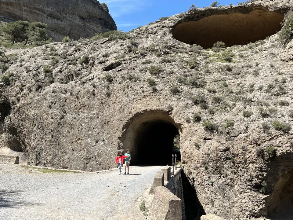 caminito del rey en famille