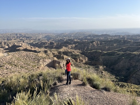 Rando en famille dans le désert de Gorafe et découverte de Guadix